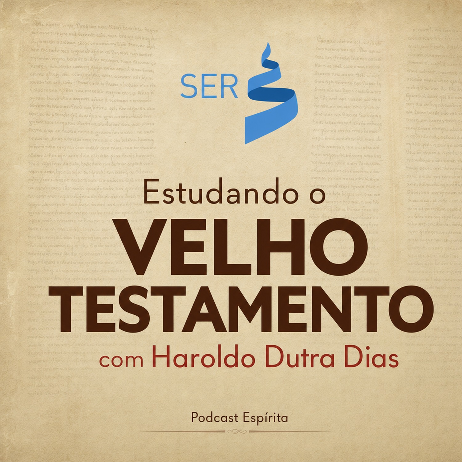 Capa do podcast Estudando o Velho Testamento, com Haroldo Dutra Dias